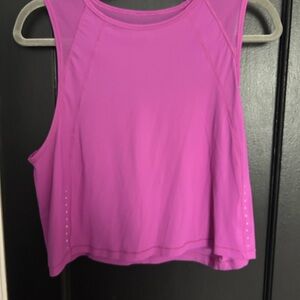 Lululemon Sculpt Cropped Tank